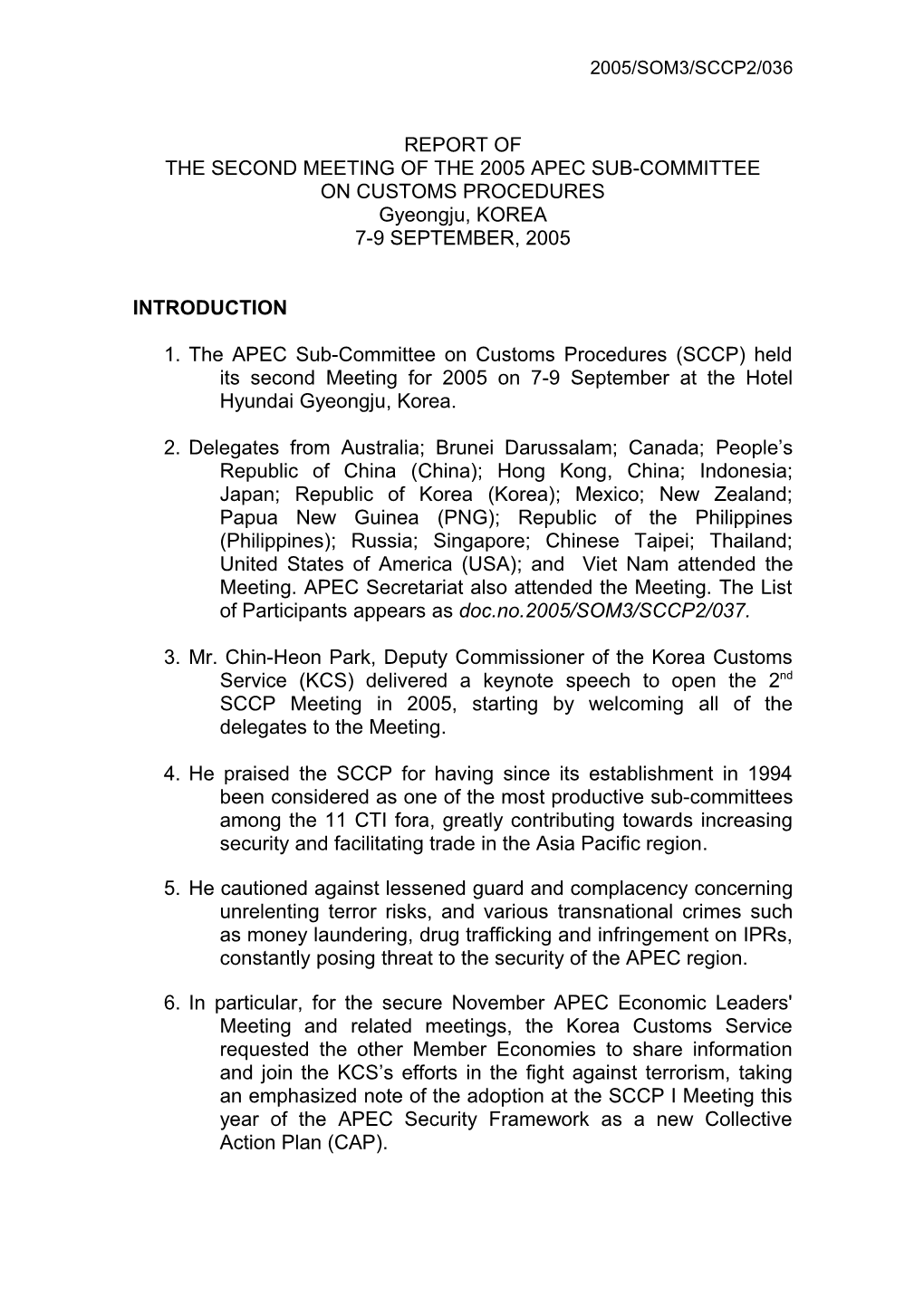 APEC Meeting Documents s6