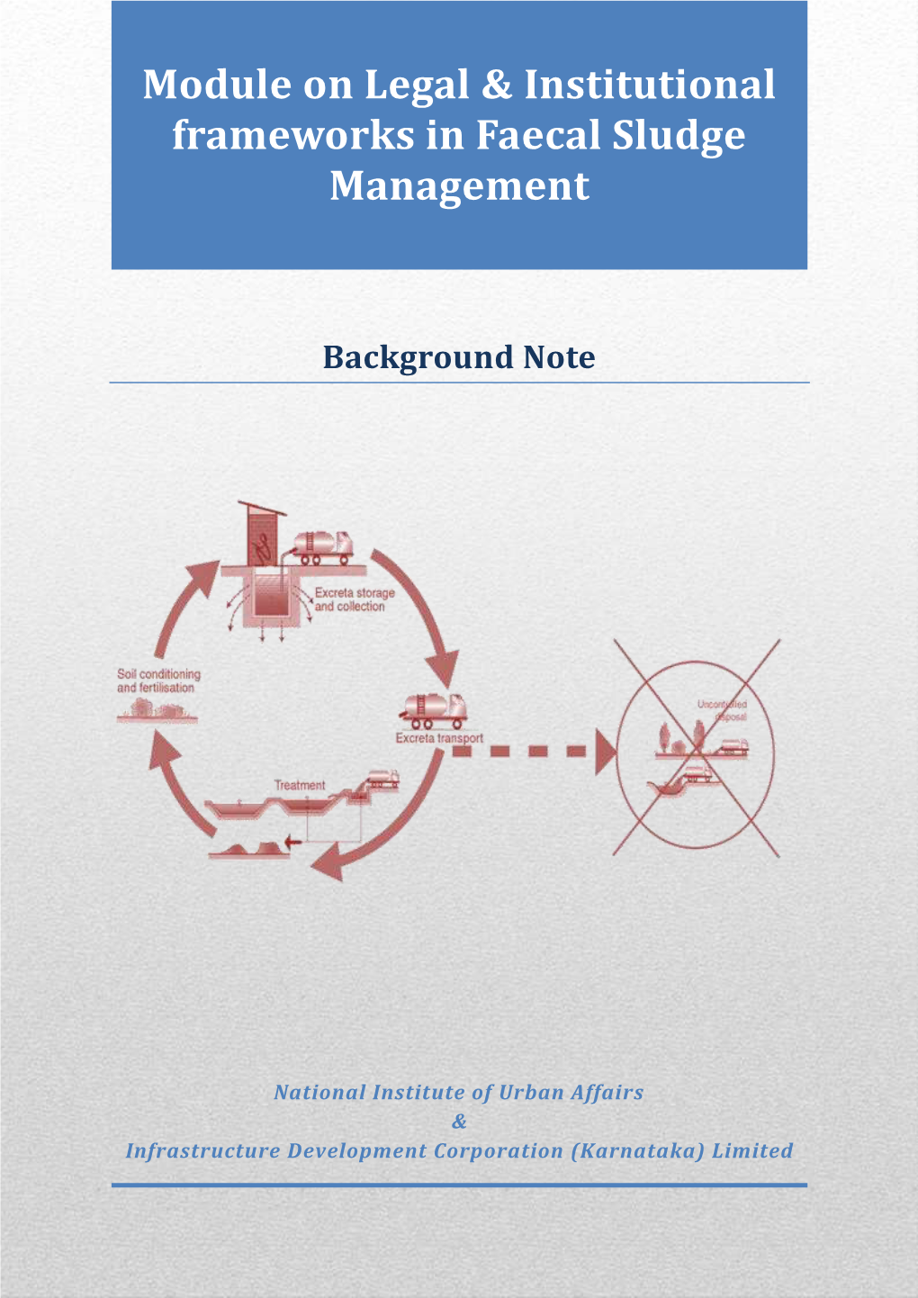 Module on Legal & Institutional Frameworks in Faecal Sludge