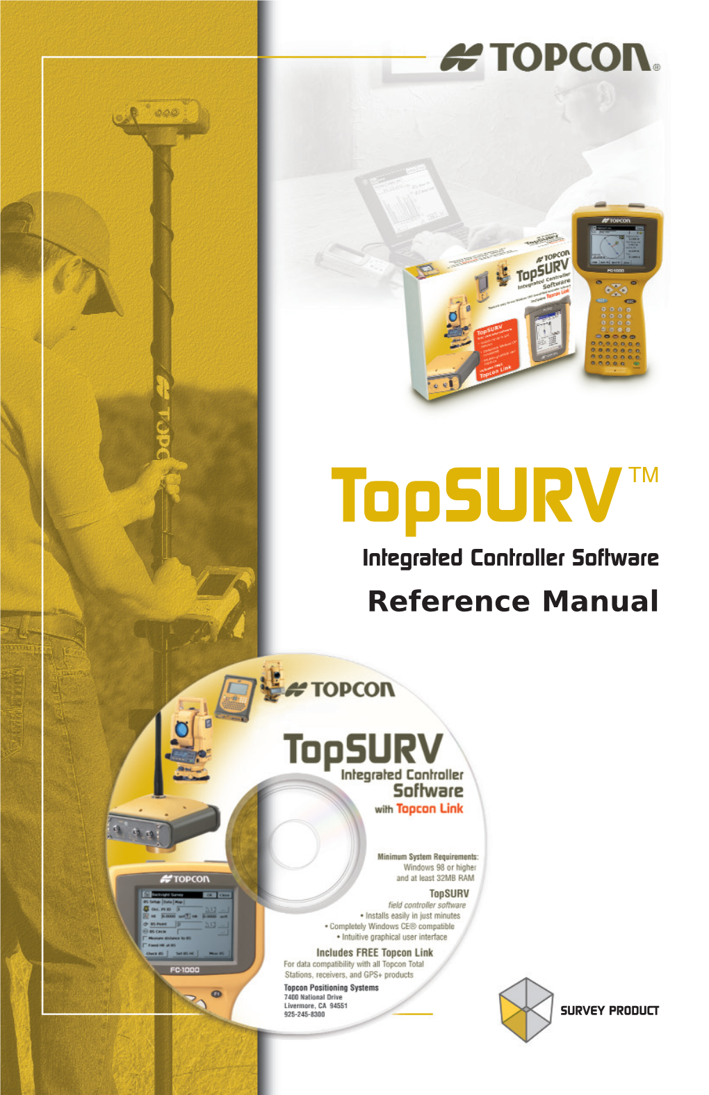 Topsurv Reference Manual