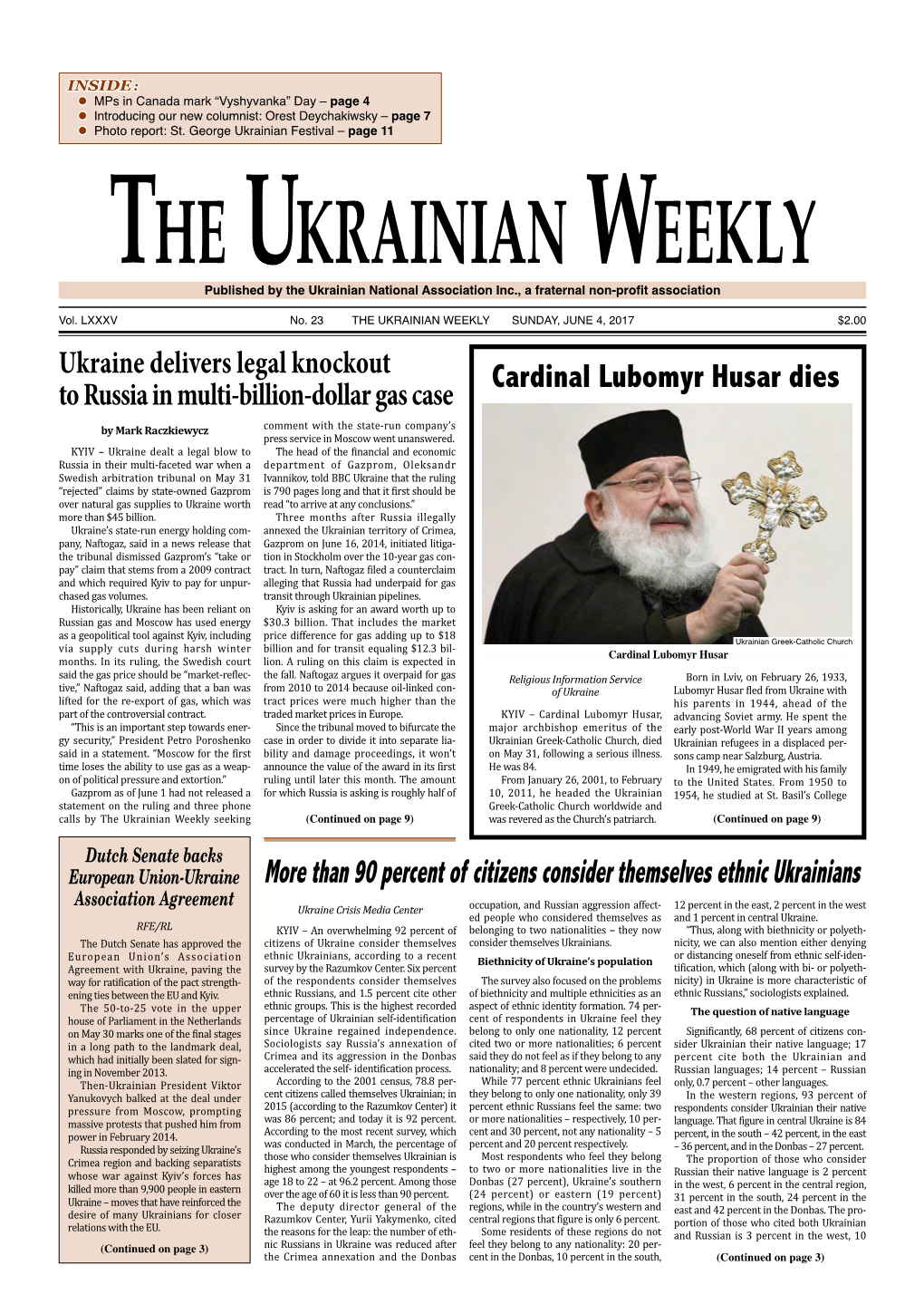 The Ukrainian Weekly, 2017