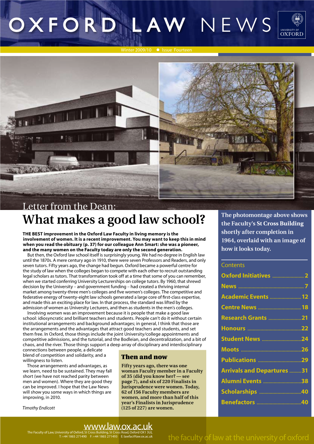 Oxford Law News