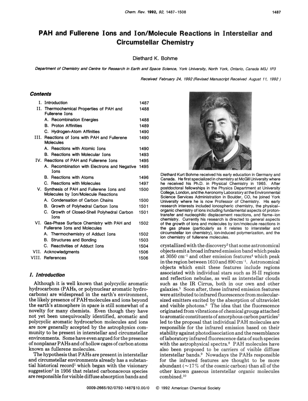 PAH and Fullerene Ions and Ion/Molecule Reactions in Interstellar and Circumstellar Chemistry