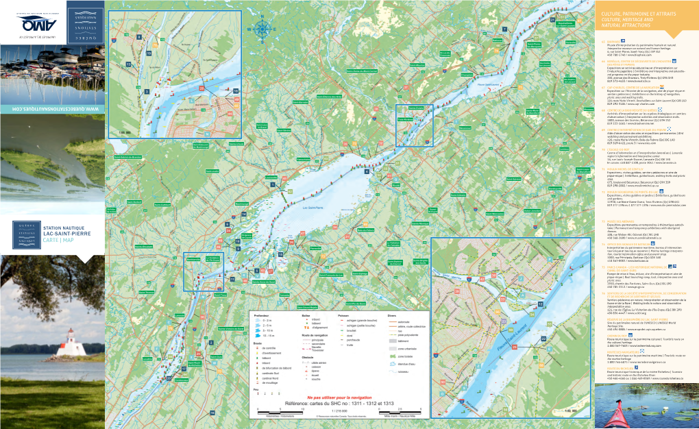 Carte | Map Lac-Saint-Pierre