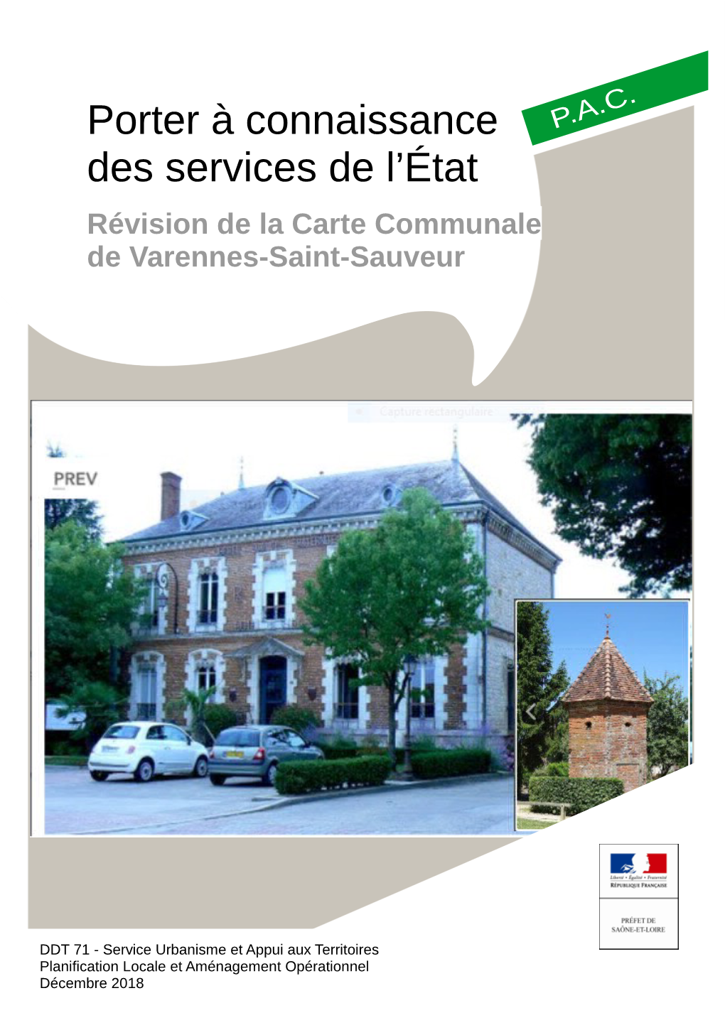 Porter À Connaissance Des Services De L'état