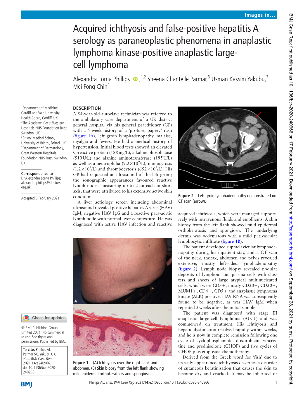 Acquired Ichthyosis and False-Positive Hepatitis a Serology As