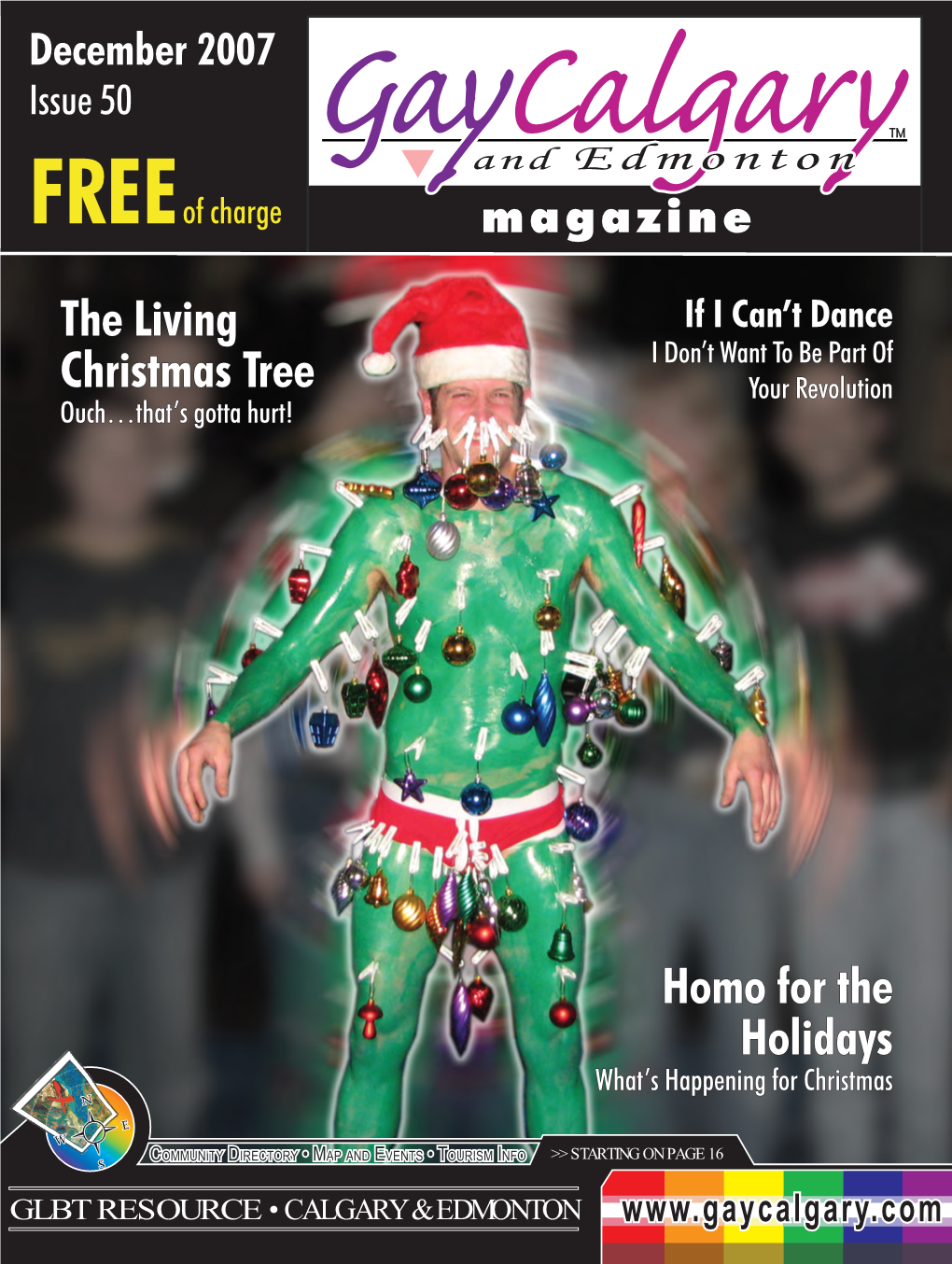 Gaycalgary and Edmonton Magazine December 2007