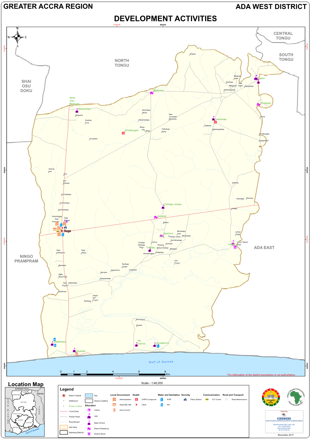 Development Activities 0°24'0