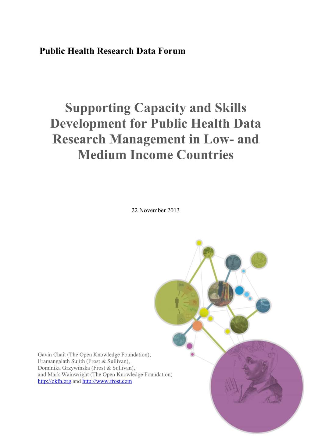 Supporting Capacity and Skills Development for Public Health Data Research Management in Low- and Medium Income Countries