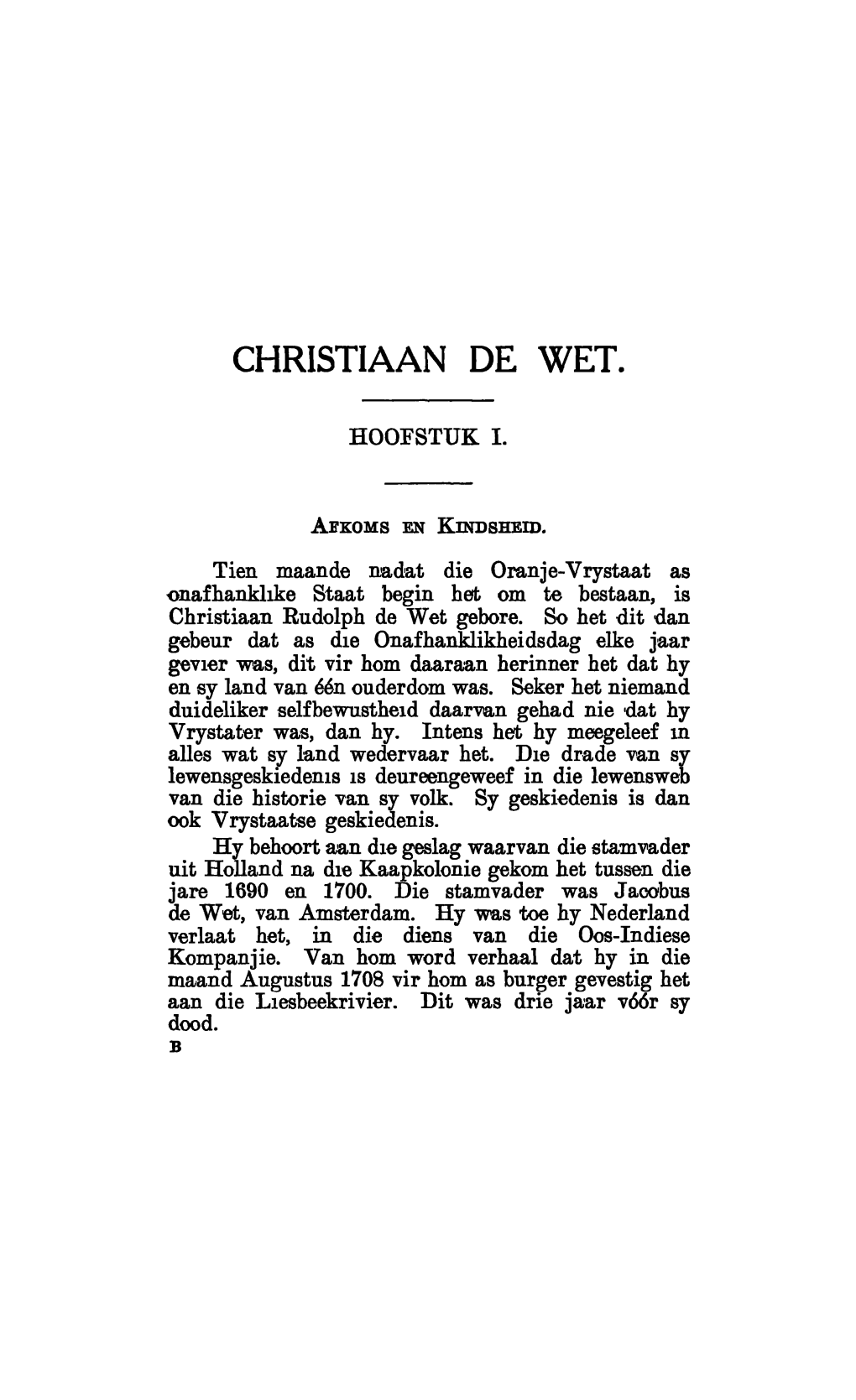 Christiaan De Wet