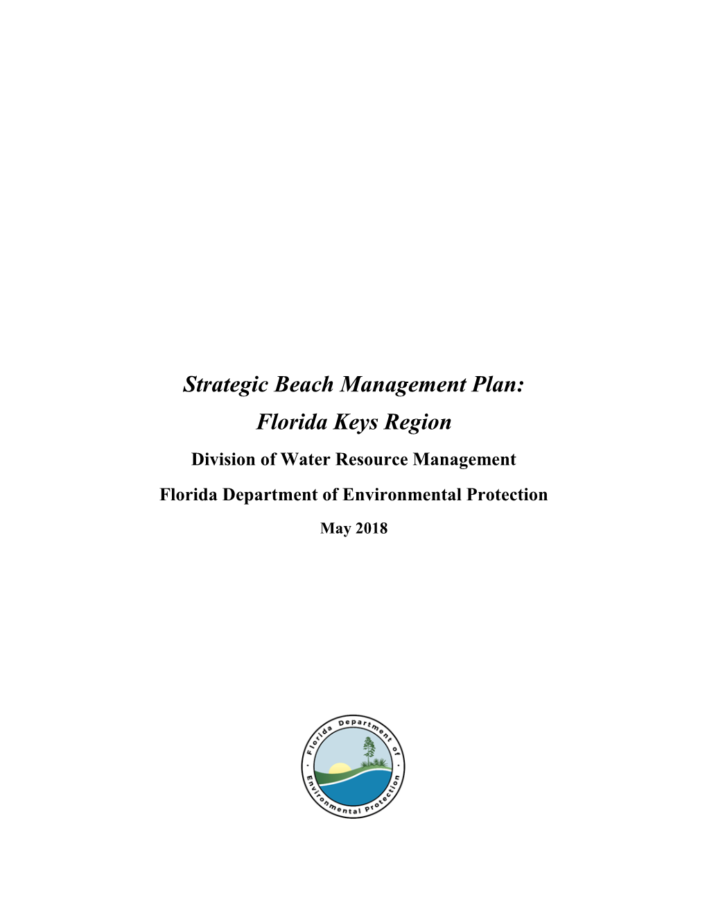 Strategic Beach Managment Plan