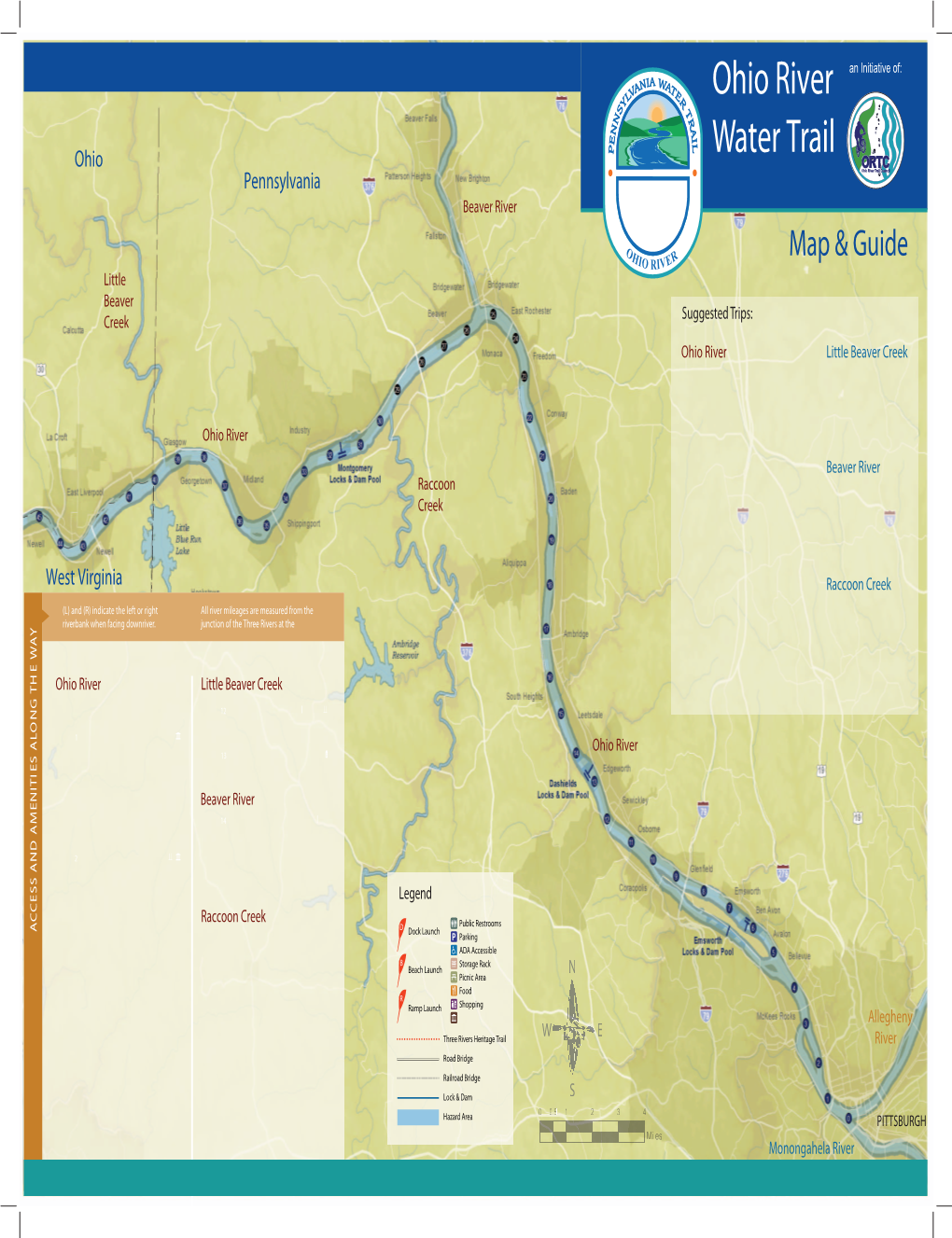 Ohio River Water Trail Map.Ai