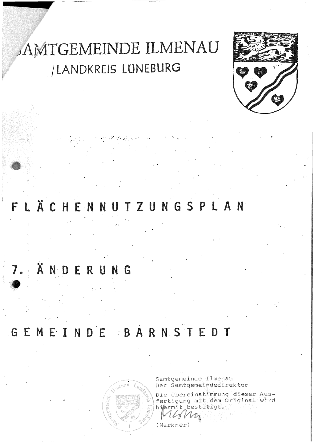 7. Änderung Barnstedt