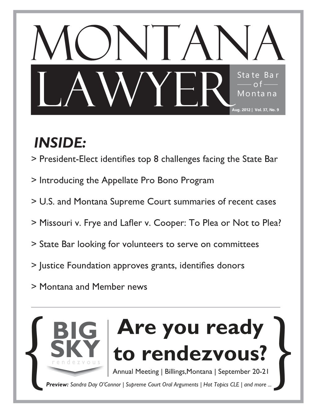 2012 August Montana Lawyer