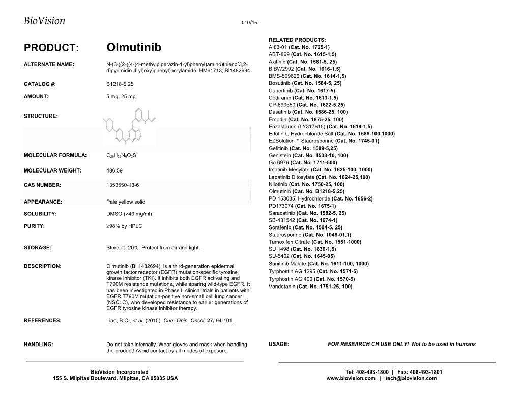 B1218-5,25 Olmutinib