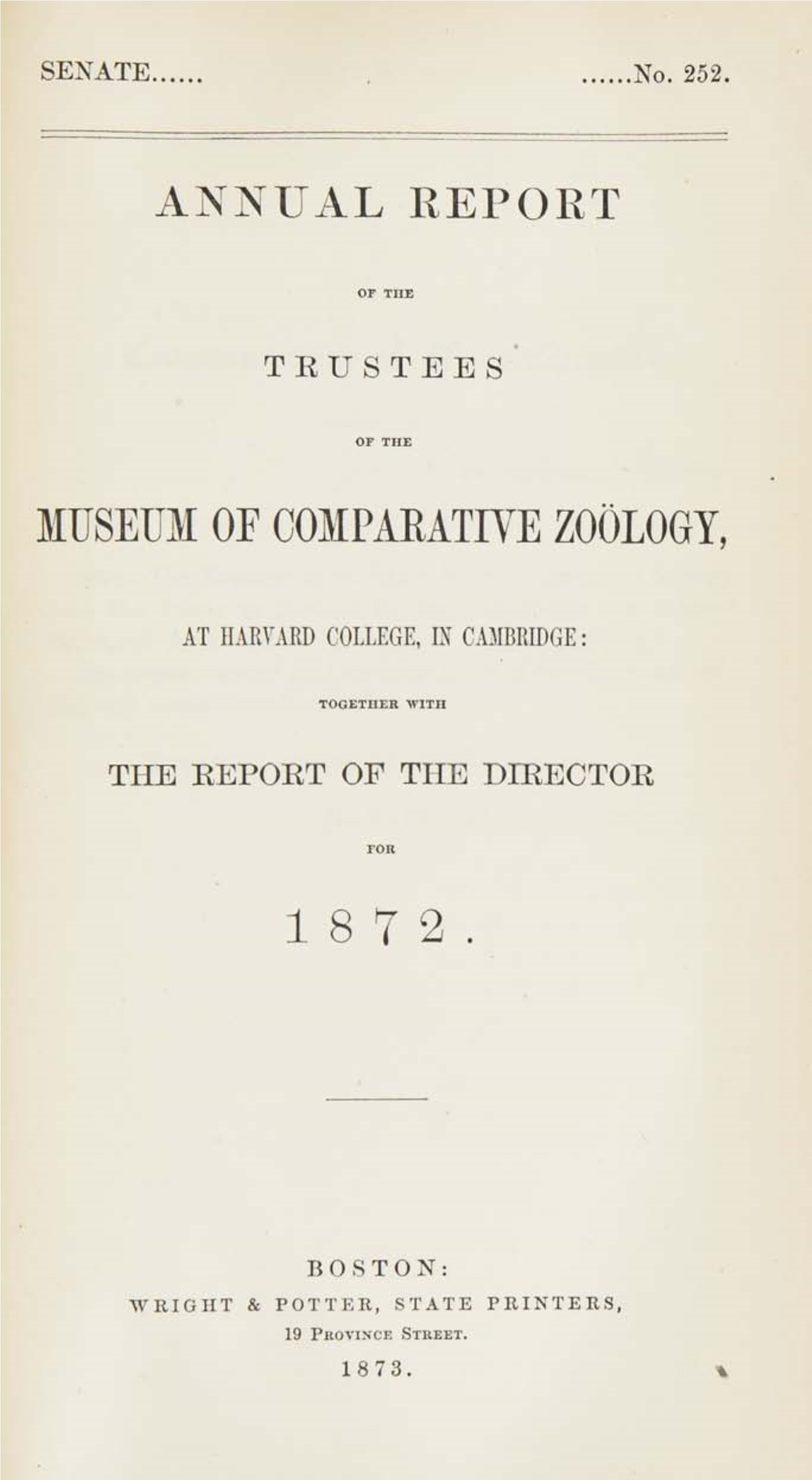 Museum of Comparative Zoölogy