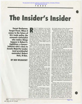 The Insider's Insider