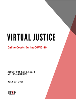 Online Courts During COVID-19