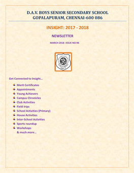 Insight: 2017 - 2018