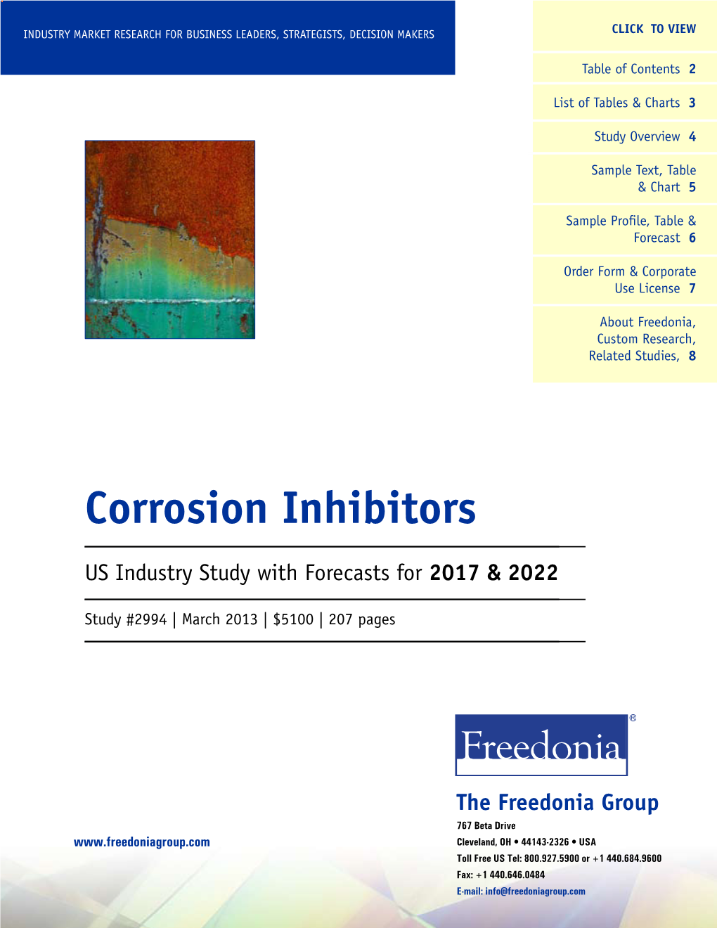 Corrosion Inhibitors