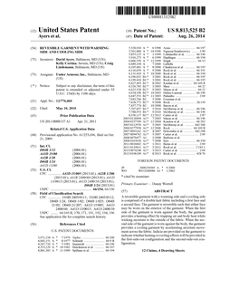 (12) United States Patent (10) Patent No.: US 8,813,525 B2 Ayers Et Al