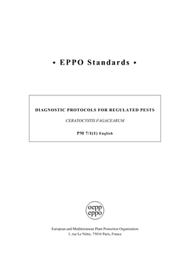 EPPO Standards 