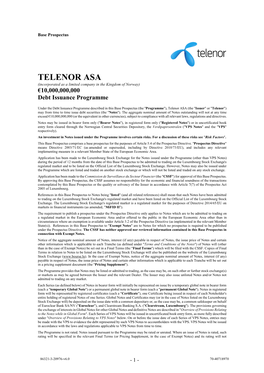 Telenor-ASA-Base-Prospectus-18-June-2019.Pdf
