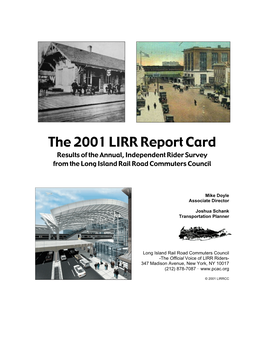 LIRR Report Card Rider Survey