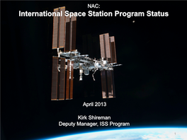 ISS Flight Plan SSCN/CR: 13681A + Tact