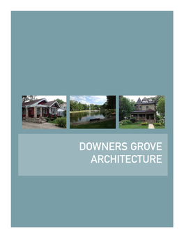 Downers Grove Architecture Downers Grove Architecture