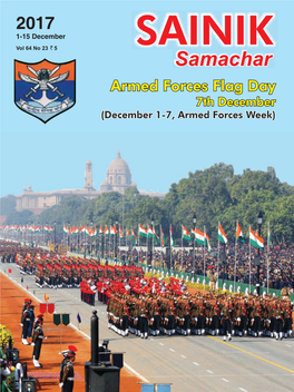 Sainik 1-15 December Covers