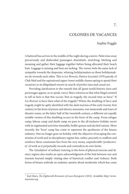 7. Colonies De Vacances