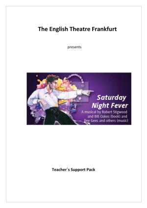 Saturday Night Fever” 2013/14 Teacher`S Support Pack