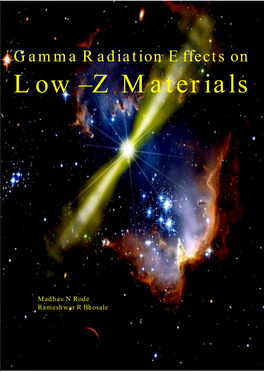 Gamma Radiation Effects on Low-Z Materials