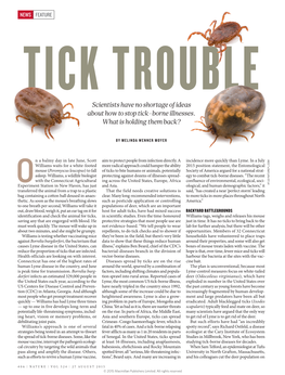 Scientists Have No Shortage of Ideas About How to Stop Tick-Borne Illnesses. What Is Holding Them Back?