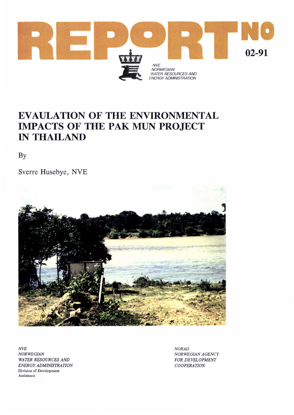 02-91 Evaulation of the Environmental Impacts Of