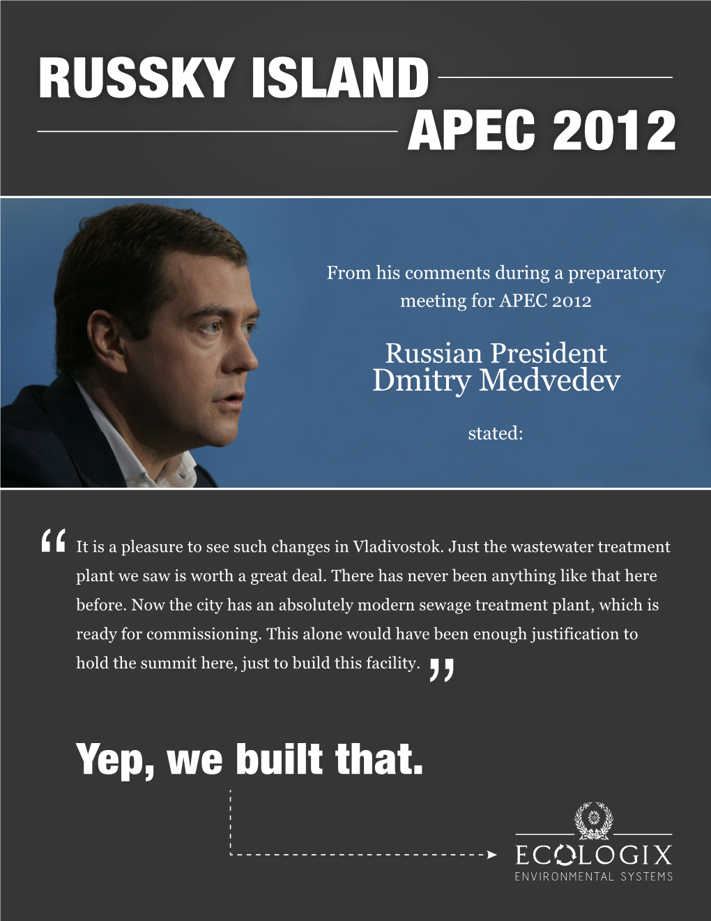 Russky Island Apec 2012