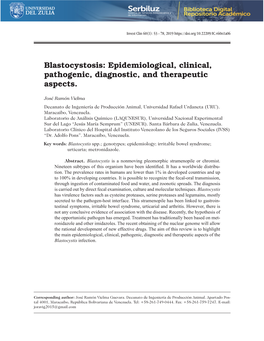 Epidemiological, Clinical, Pathogenic, Diagnostic, and Therapeutic Aspects