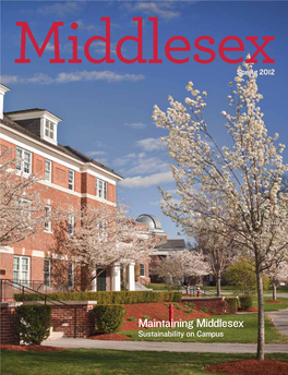 Maintaining Middlesex Sustainability on Campus