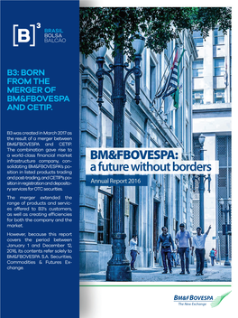 2016 Annual Report BM&FBOVESPA