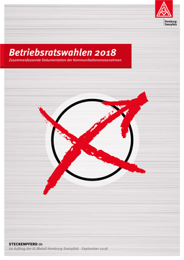 Betriebsratswahlen 2018 Zusammenfassende Dokumentation Der Kommunikationsmassnahmen