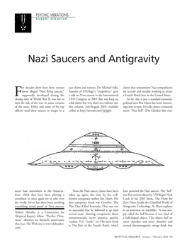 Nazi Saucers and Antigravity