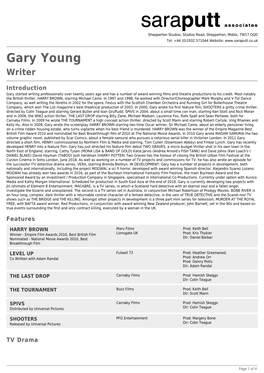 Gary Young Writer