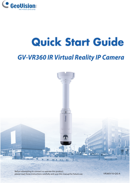 GV-VR360 Quick Guide(VR360V10-QG-A)