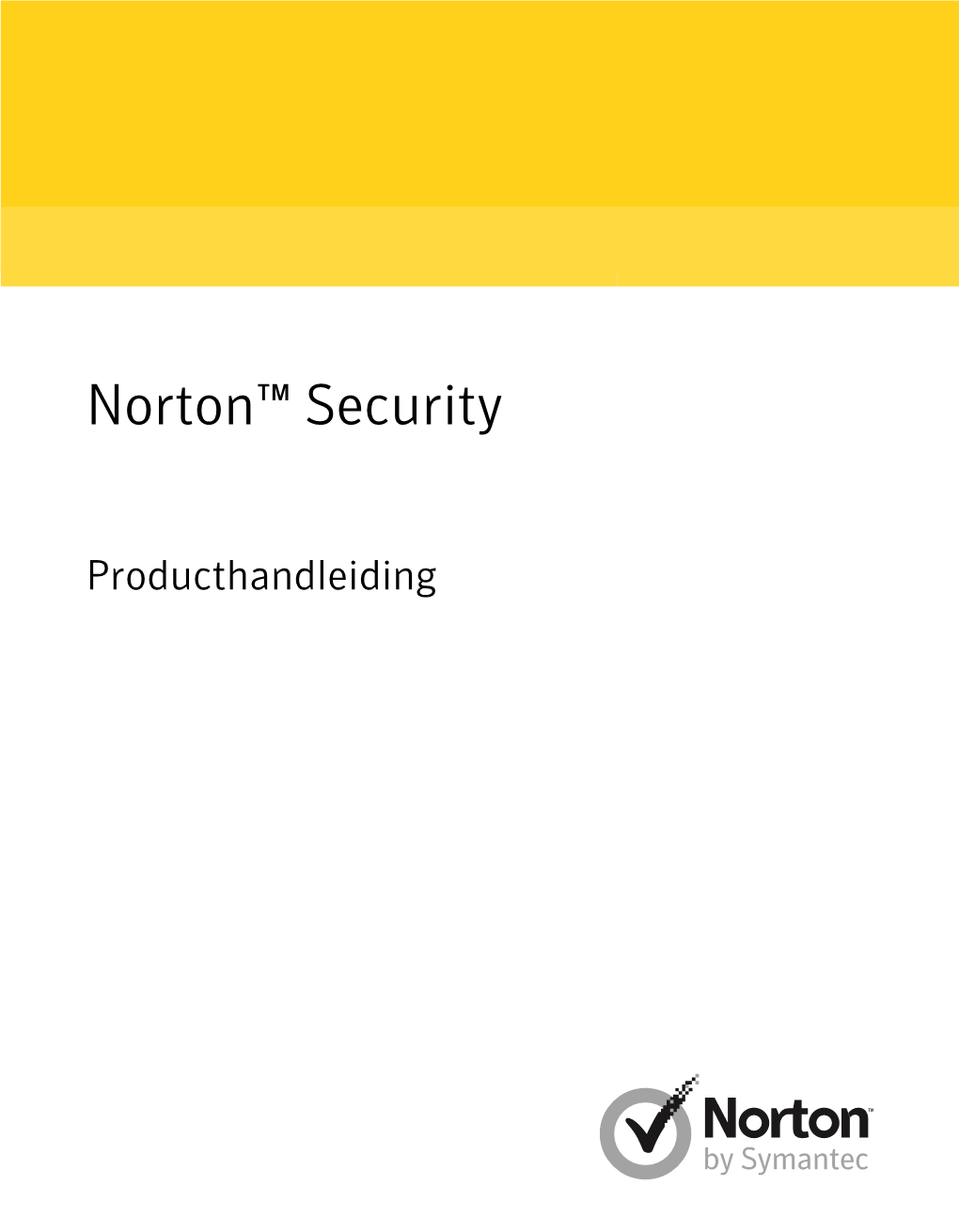 Norton™ Security: Producthandleiding