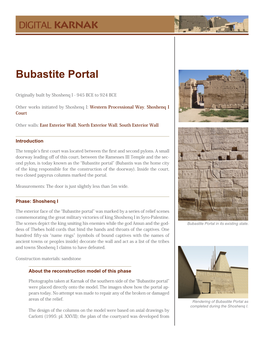 Bubastite Portal
