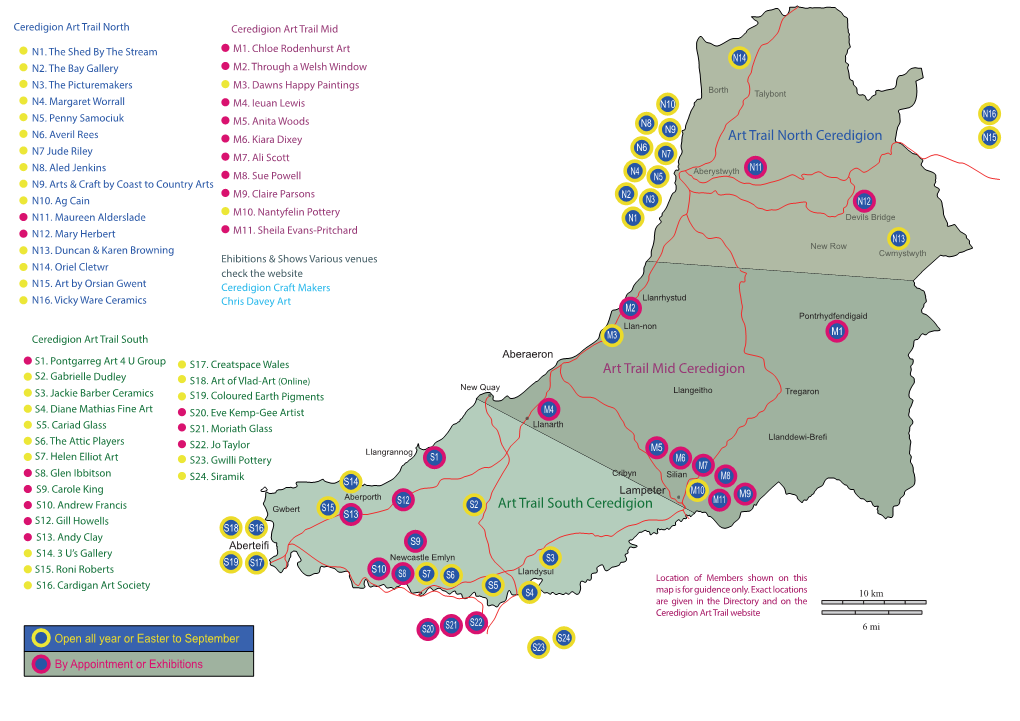 Full New Ceredigion Directory