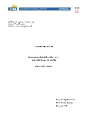 Validation Report 28