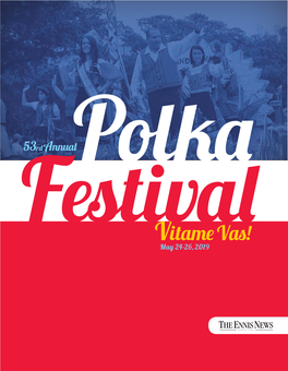 Polka Festival Vitame Vas! May 24-26, 2019