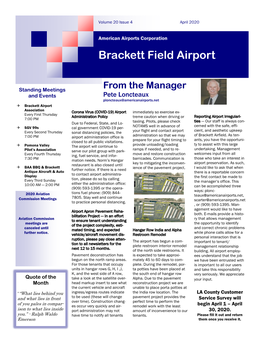 Brackett Field Airport
