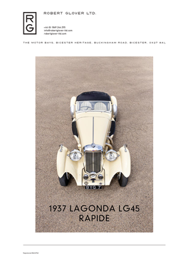 Lagonda Lg45 Rapide